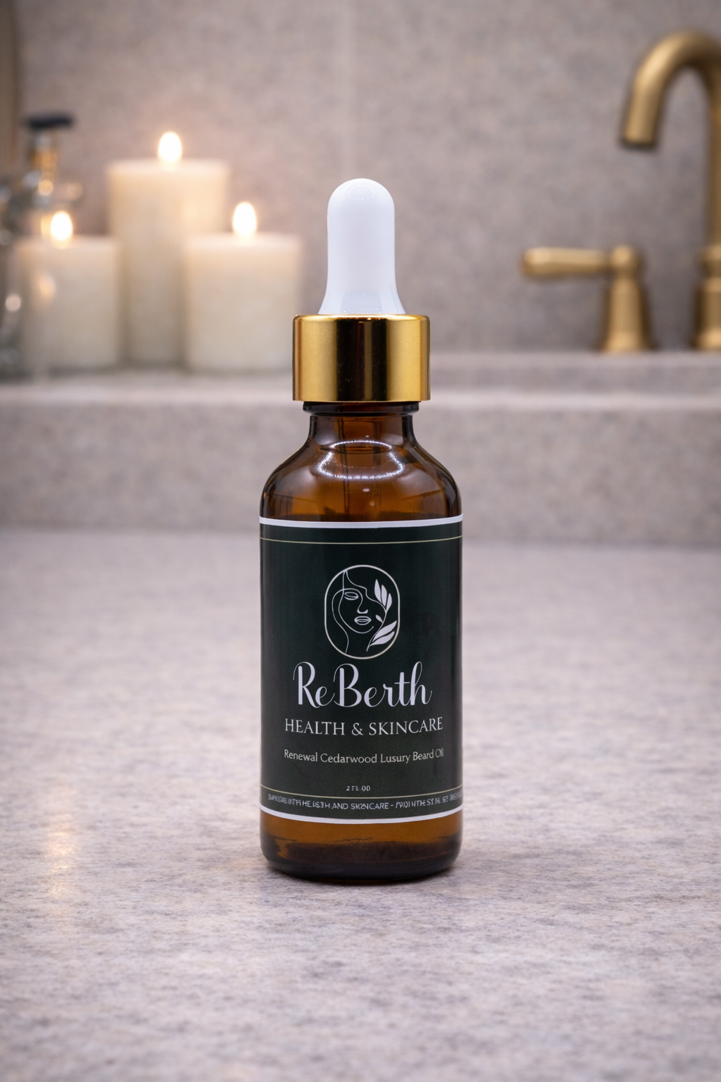 Renewal Luxury Beard Oil : Cedar wood - 2oz