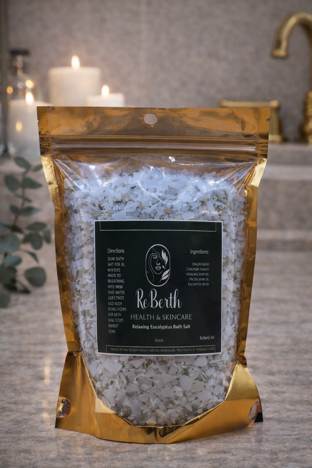Relaxing Eucalyptus Bath Salt