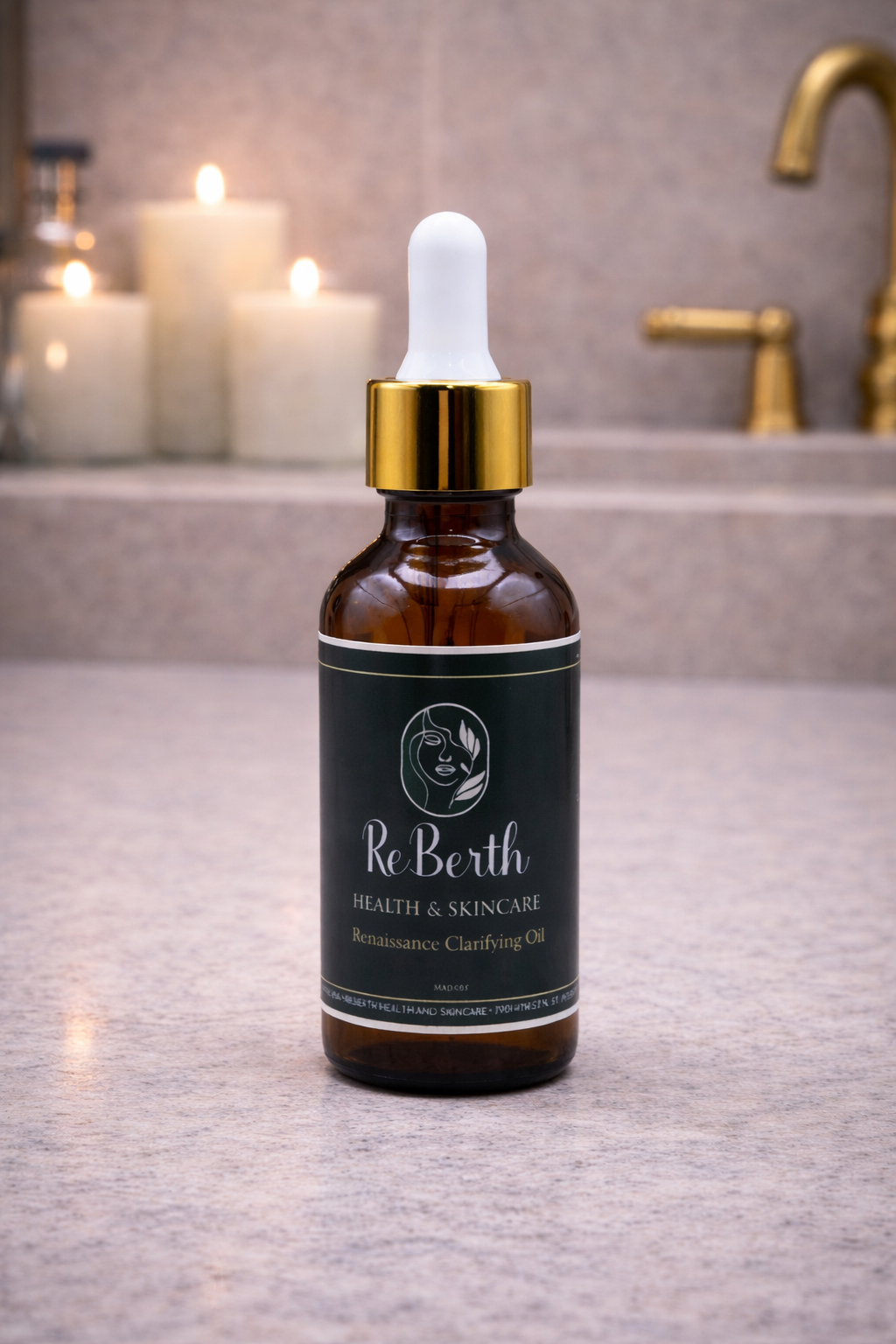 Renaissance Clarifying Oil : For Oily Acne Prone Skin - 2oz